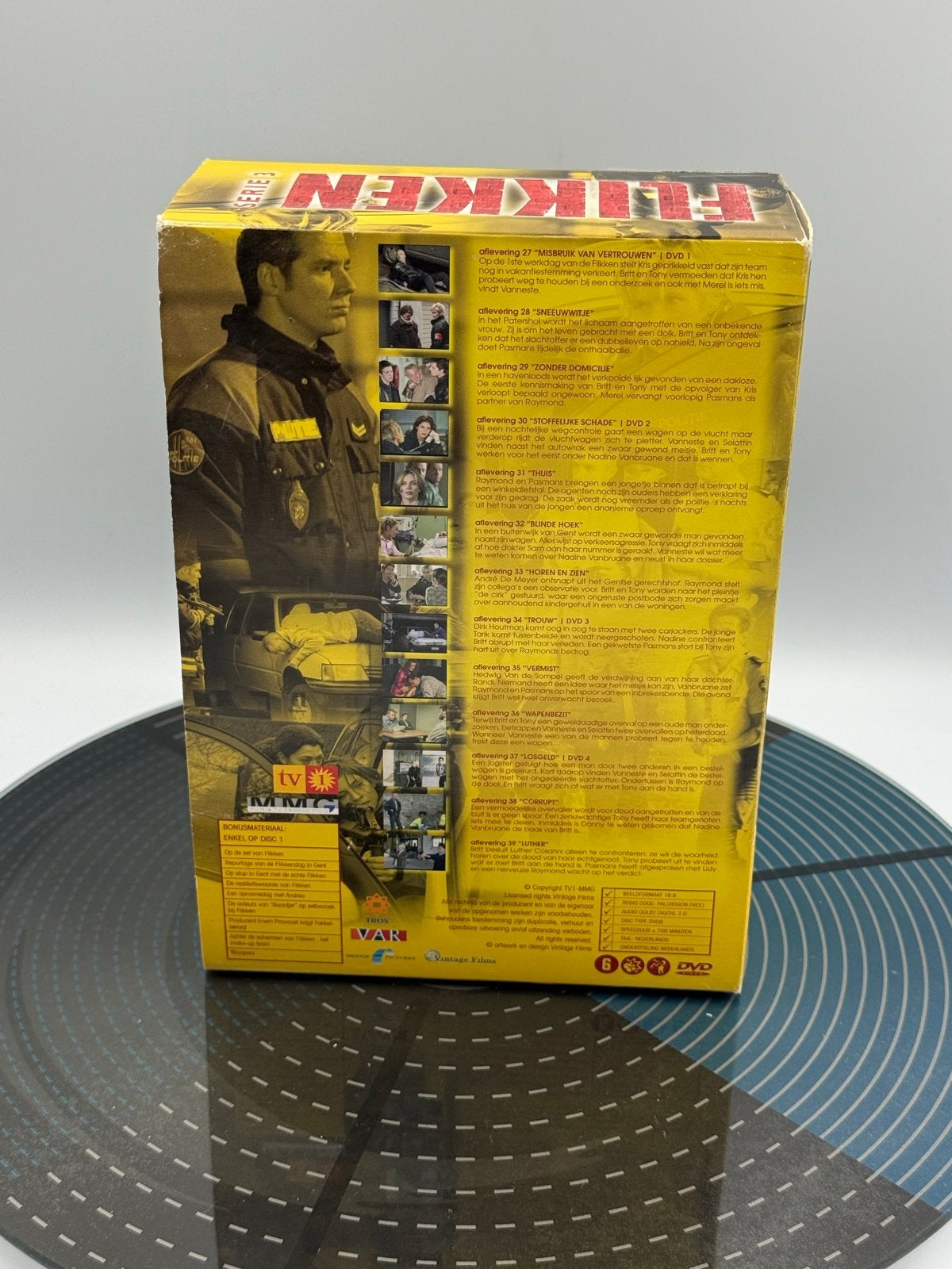 Flikken Serie 3 - Complete Verzameldbox (4 DVD's), Gebruikt, Nederlands, Nederlands, Vanaf 6 jaar
