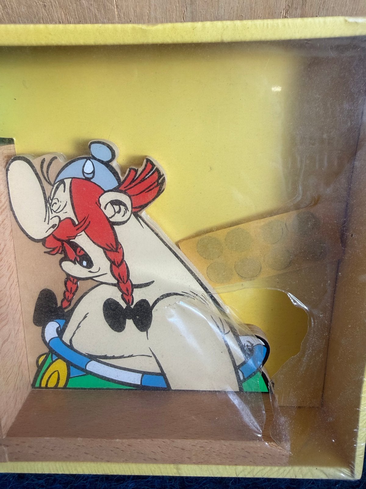 Asterix & Obelix Boekensteunen Vilac - Nieuw en Geseald, Ophalen of Verzenden, Asterix en Obelix, Nieuw, Beeldje of Figuurtje
