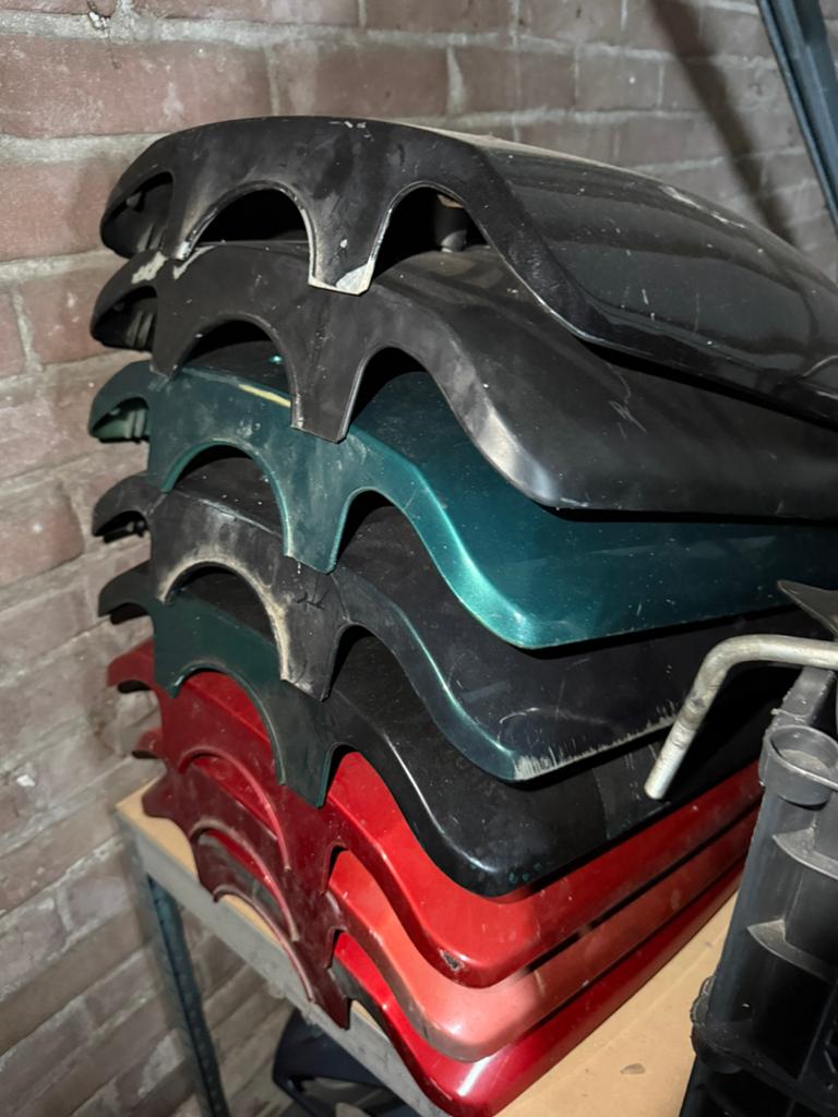 Verschillende voorkappen piaggio skr, Motoren, Ophalen of Verzenden
