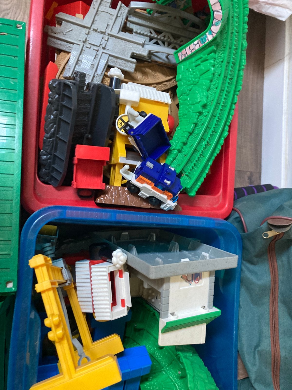 Fisher price Geotrax treinbaan met assecoires, Ophalen, Gebruikt, Speelset