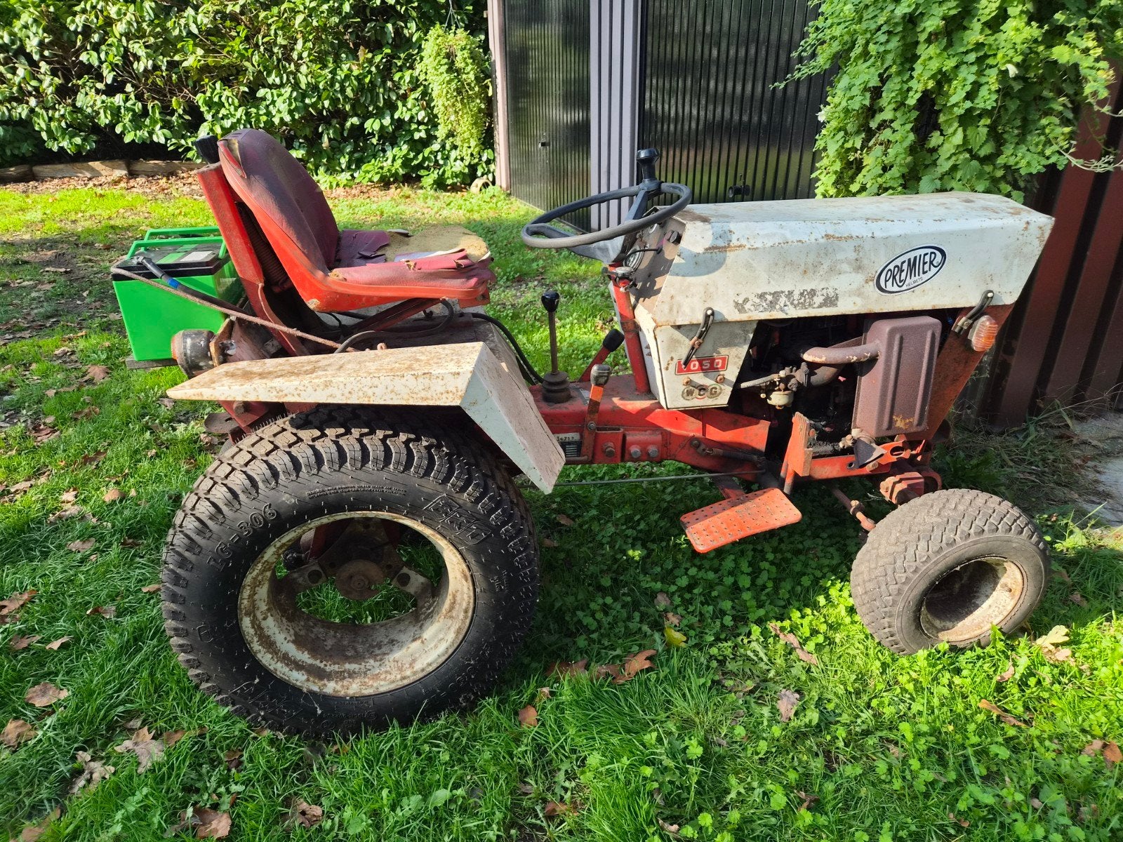 Grutbod mini trekker/ minitrekker / minitractor, Ophalen, Gebruikt