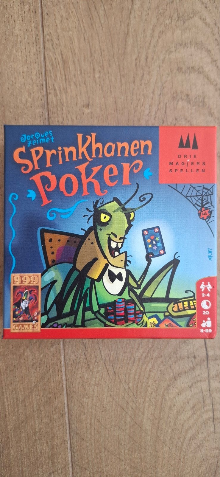 Het spel Sprinkhanen poker, Ophalen of Verzenden