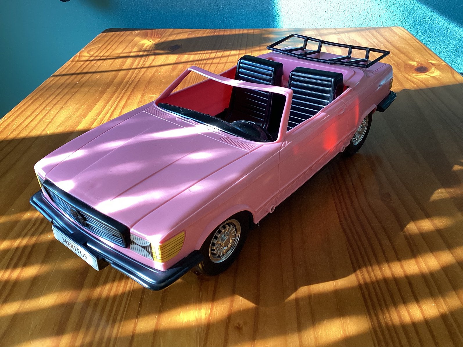 Barbie Auto 1983,Zie Foto’s.    ((Ophalen)), Ophalen, Zo goed als nieuw, Barbie