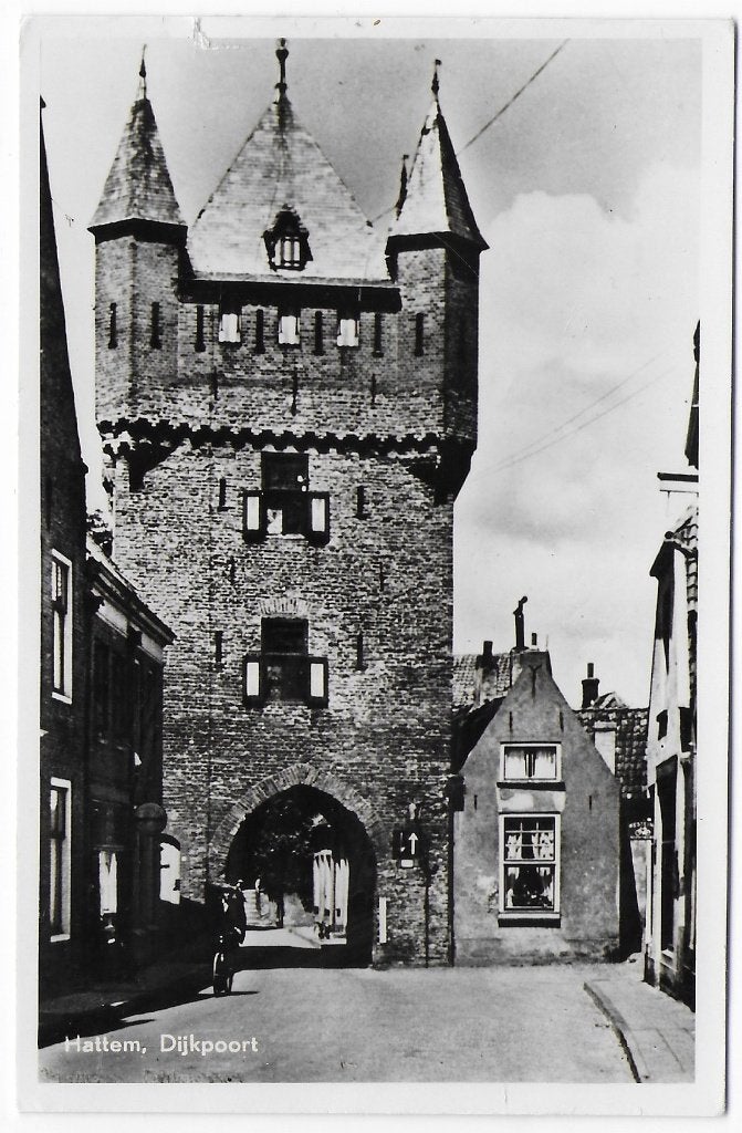 Hattum Dijkpoort Ongelopen Ansichtkaart ( B7348), Ophalen of Verzenden, 1980 tot heden, Gelopen
