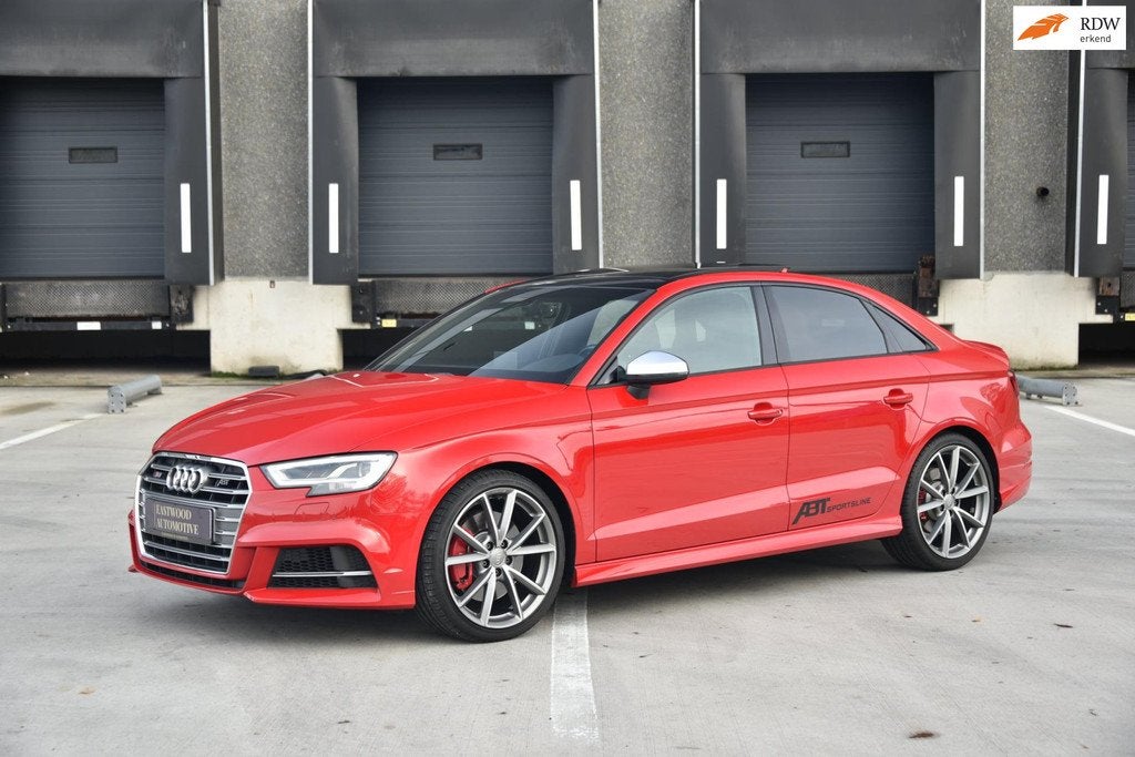 Audi S3 Limousine 2.0 TFSI Quattro Pro Line Plus ABT|Pano|Vi, Auto's, Audi, Automaat, S3, Gebruikt, 4 cilinders