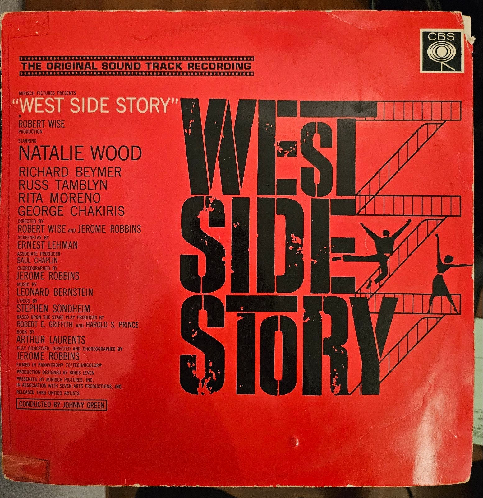 LP - West Side Story - Original Soundtrack (CBS, 1961), LP, Gebruikt, Soundtrack, Ophalen of Verzenden