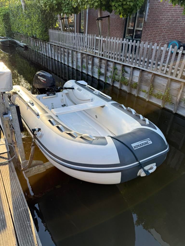 Nimarine MX-350 RIB incl 15 PK Suzuki, Gebruikt, Benzine, Minder dan 70 pk, Overige materialen