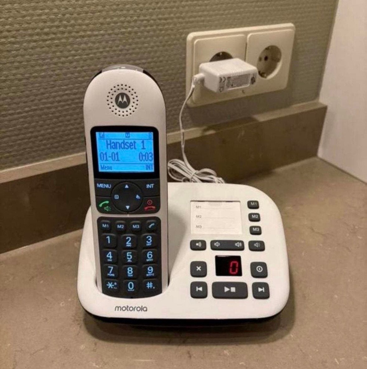 Motorola CD5011 DECT Voice, draadloze telefoon, Telecommunicatie, !, Ophalen of Verzenden, Zo goed als nieuw, !
