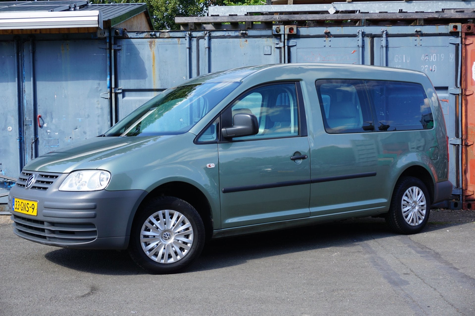 Volkswagen Caddy Maxi 1.6 Trendline 7p. | Trekhaak | Airco |, Auto's, Volkswagen, Voorwielaandrijving, 730 kg, Gebruikt, 4 cilinders