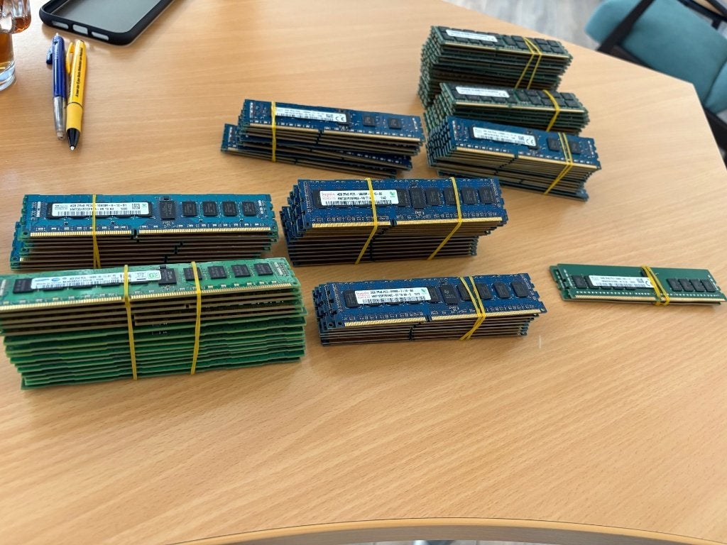Server DDR3 Geheugen 4 GB en 16 GB