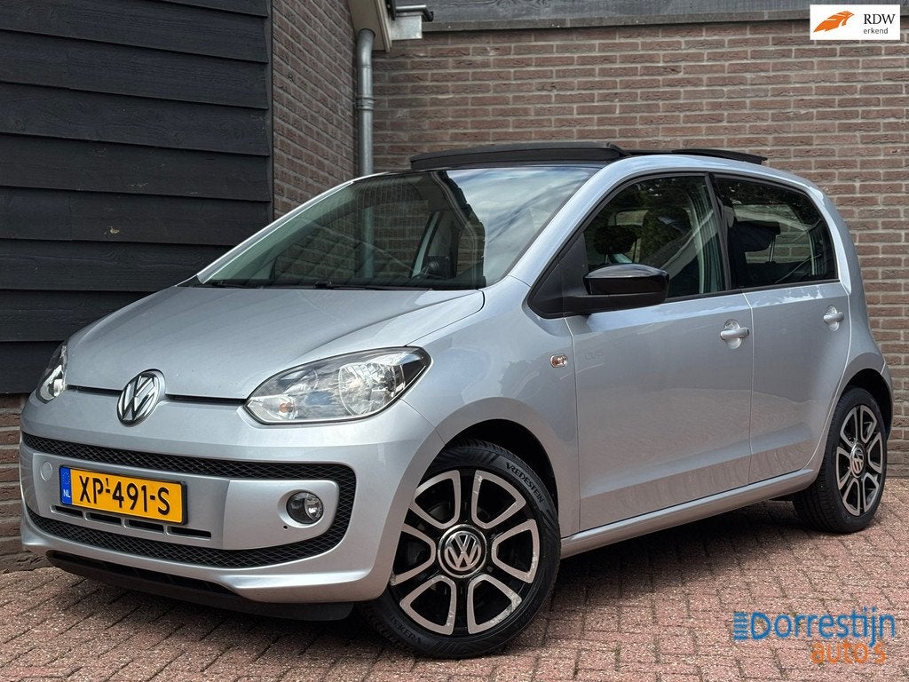 Volkswagen Up! 1.0 high up! | CUP | Panorama | Stoelverwarmi, Euro 5, Gebruikt, 4 stoelen, Bedrijf
