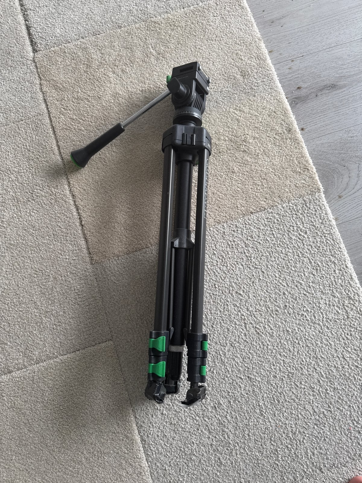 Cullmann Statief 2503 - Gebruikt, in goede staat, Cullmann, Gebruikt, 125 tot 150 cm, Met balhoofd