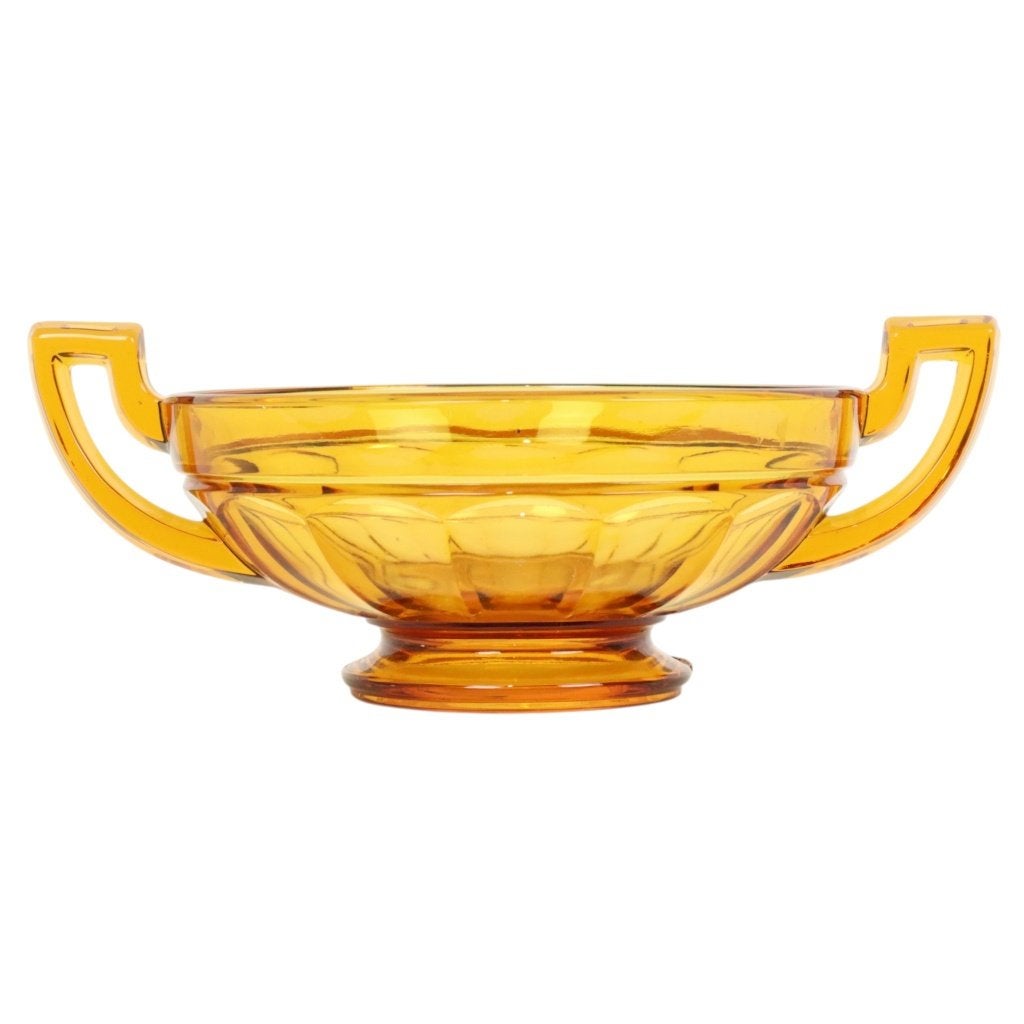 Art Deco Val Saint Lambert Fruitschaal Noémie Luxval 1935, Ophalen of Verzenden