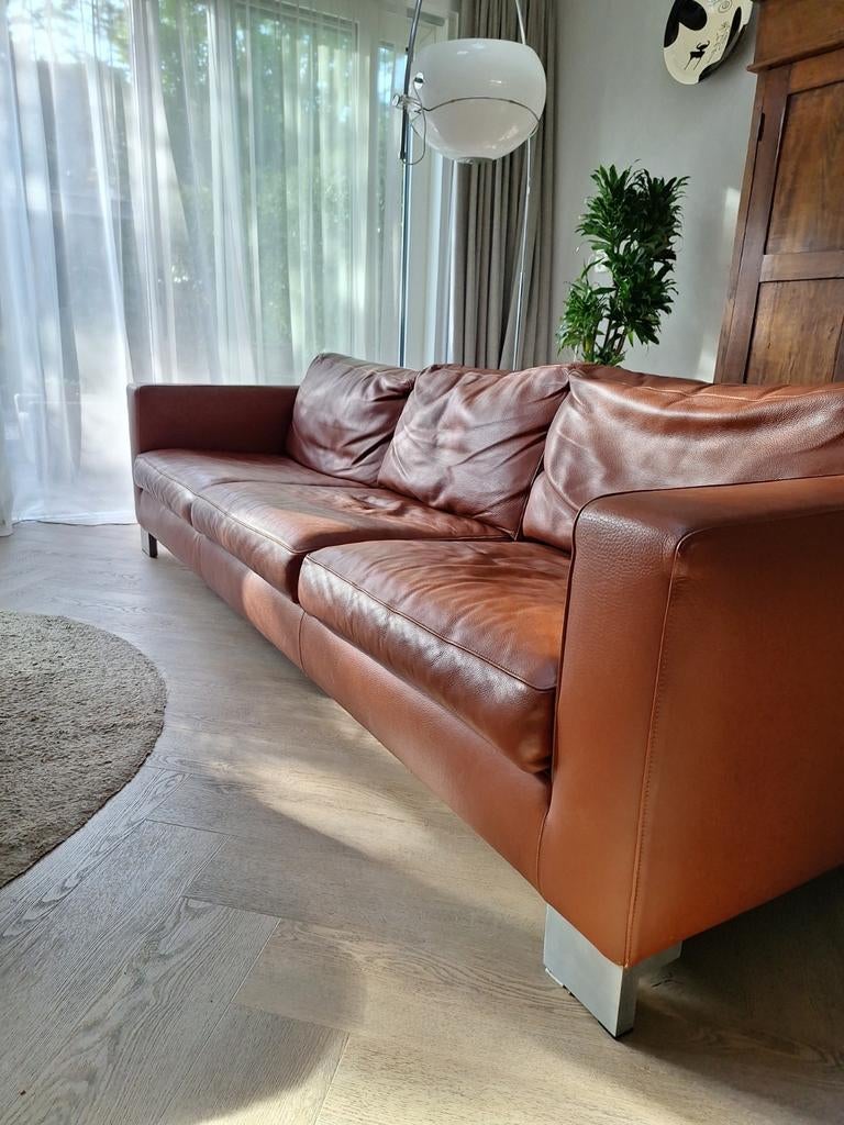 Molinari vierzitsbank cognac leer, Ophalen