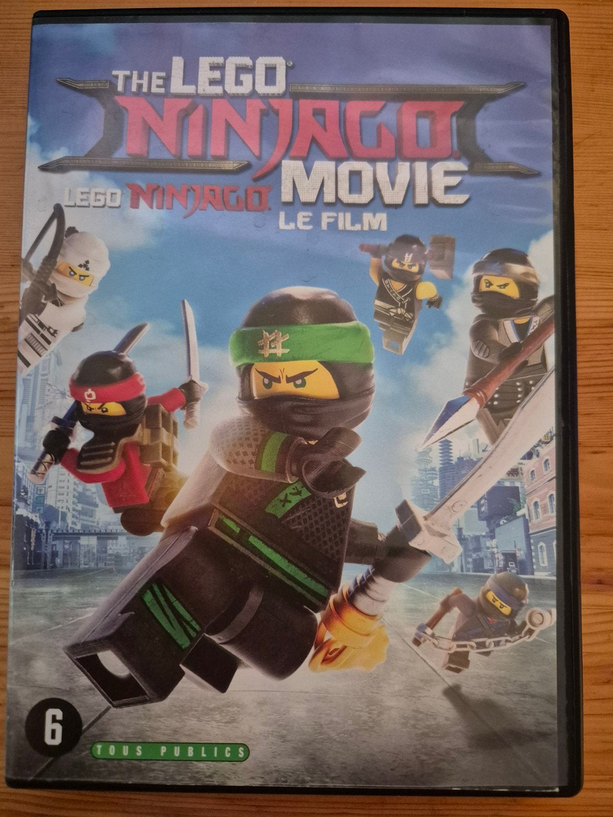 The LEGO Ninjago Movie DVD - Actie en Avontuur, Avontuur, Ophalen of Verzenden, Zo goed als nieuw, Vanaf 6 jaar