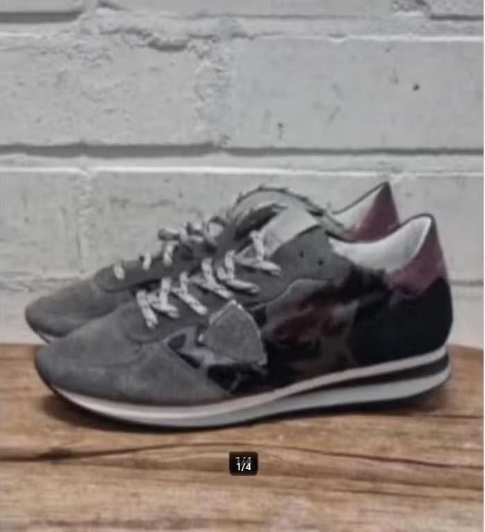 Philippe Model - Mooie leren sneakers maat 42 - Nieuw €299, Nieuw, Ophalen of Verzenden, Sneakers of Gympen, X