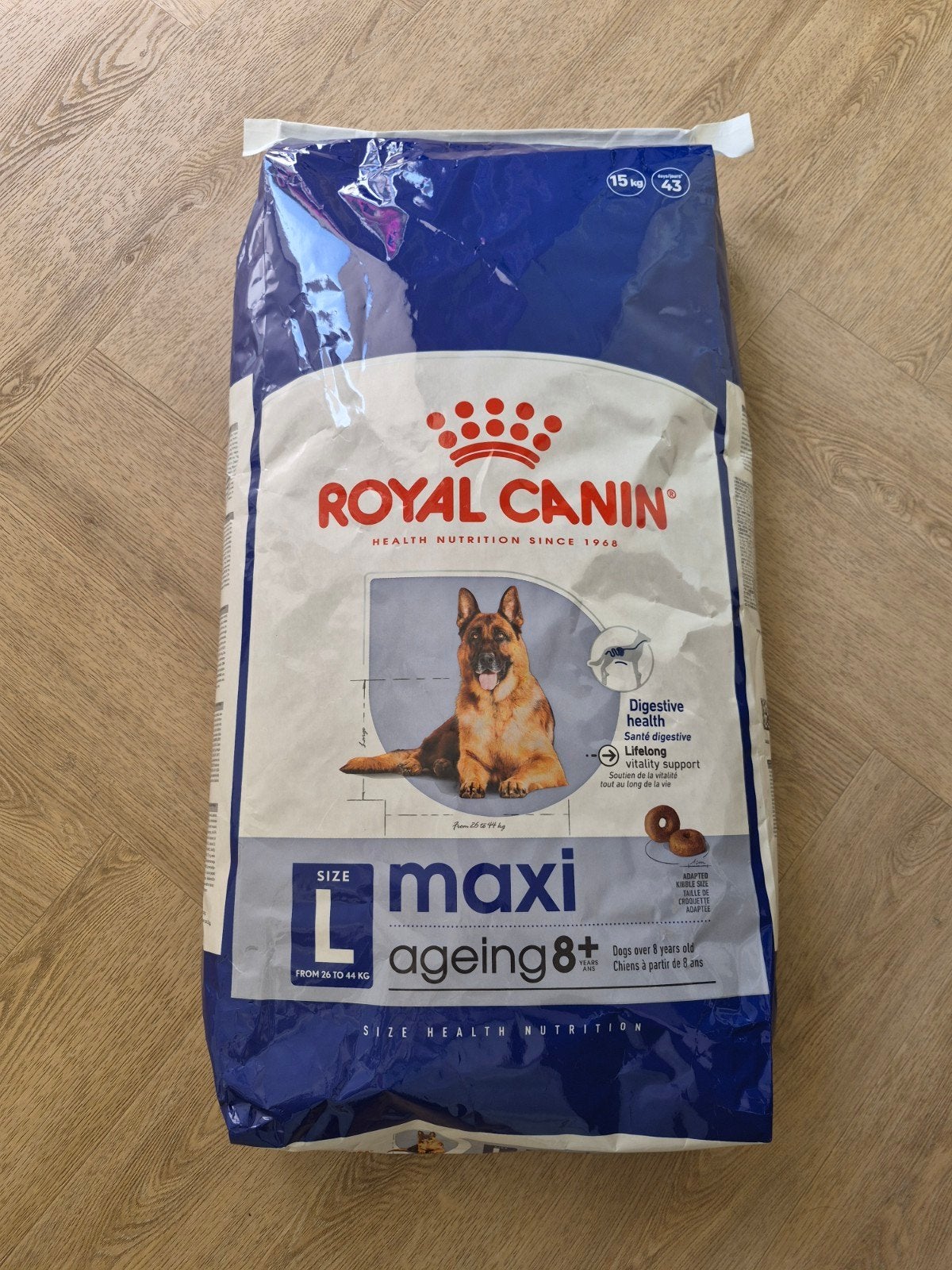 zak Royal Canin Maxi Ageing 8+, 15 kilo, Ophalen, Hond