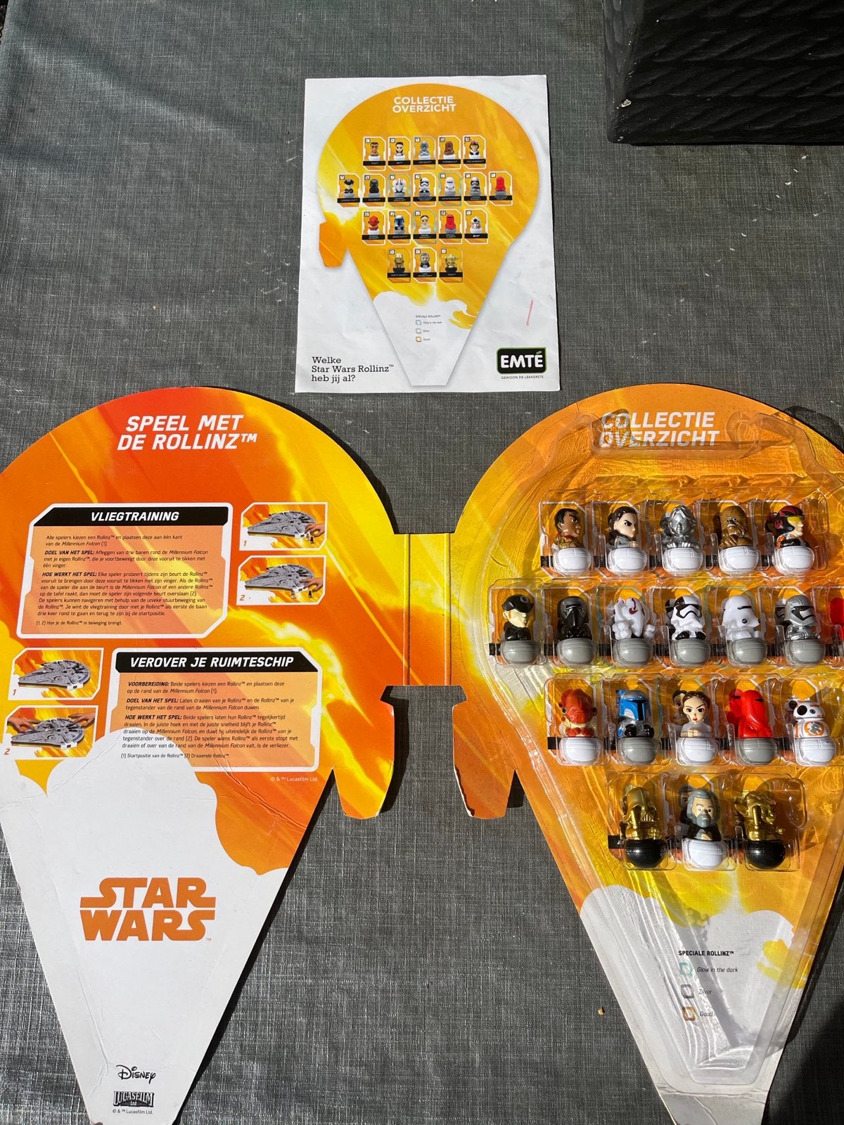 Star Wars Rollinz Collectie spel, Verzamelen, Ophalen of Verzenden, Zo goed als nieuw