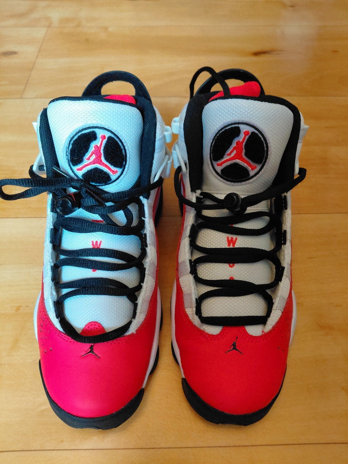Jordan 6 Rings (GS) White Infrared 23 Black (Maat 38), Zwart, Nieuw, Ophalen of Verzenden, Sneakers of Gympen