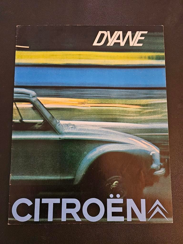 Brochure Citroën Dyane 1968, Ophalen of Verzenden, Zo goed als nieuw, Citroën