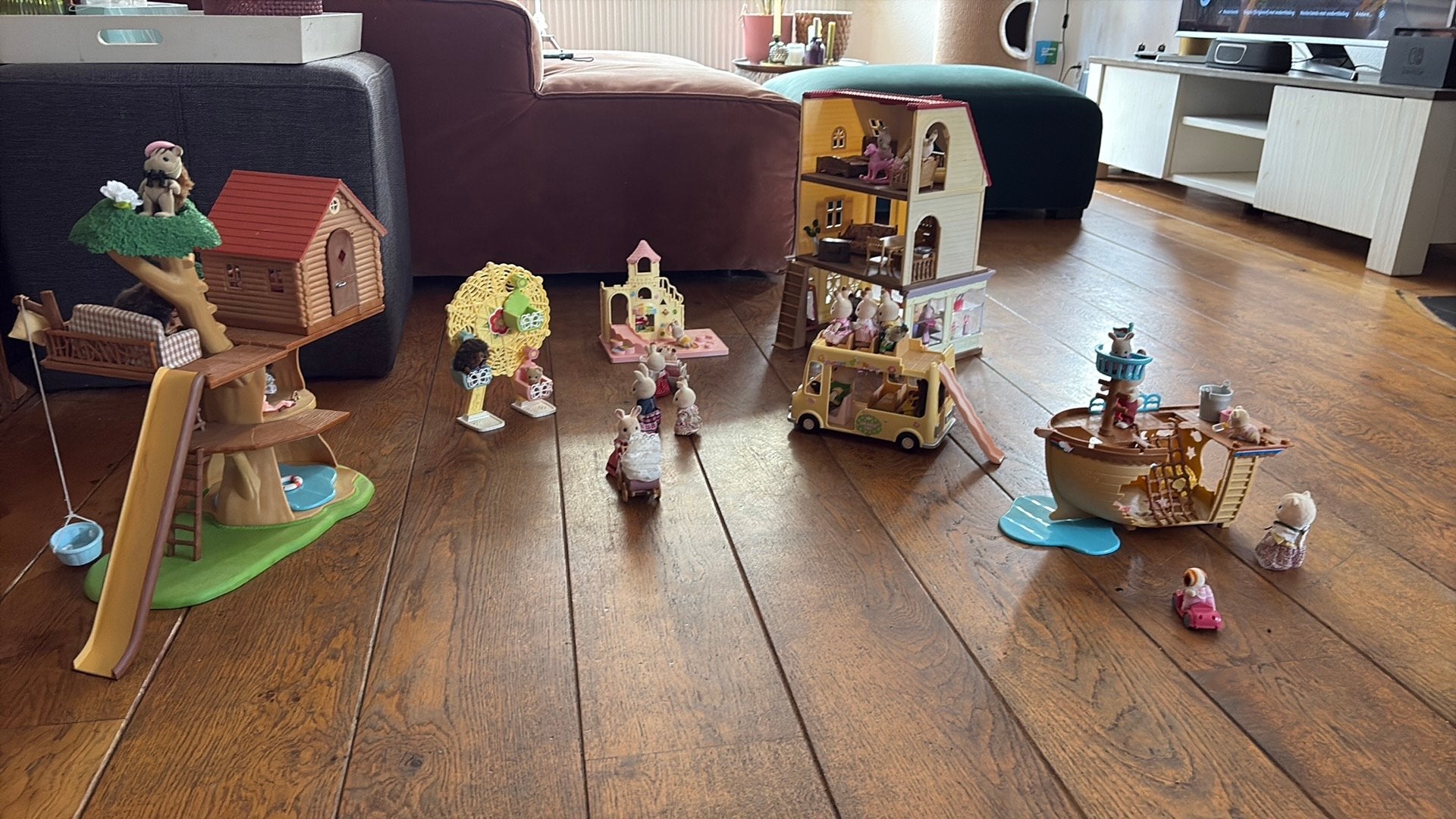 Sylvanian Families, Ophalen, Gebruikt