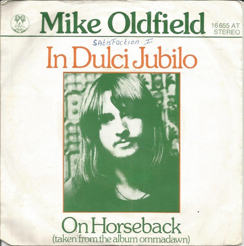 *KERST* Mike Oldfield ‎– In Dulci Jubilo (1975), Fotohoes, 7 inch, Ophalen of Verzenden, Zo goed als nieuw