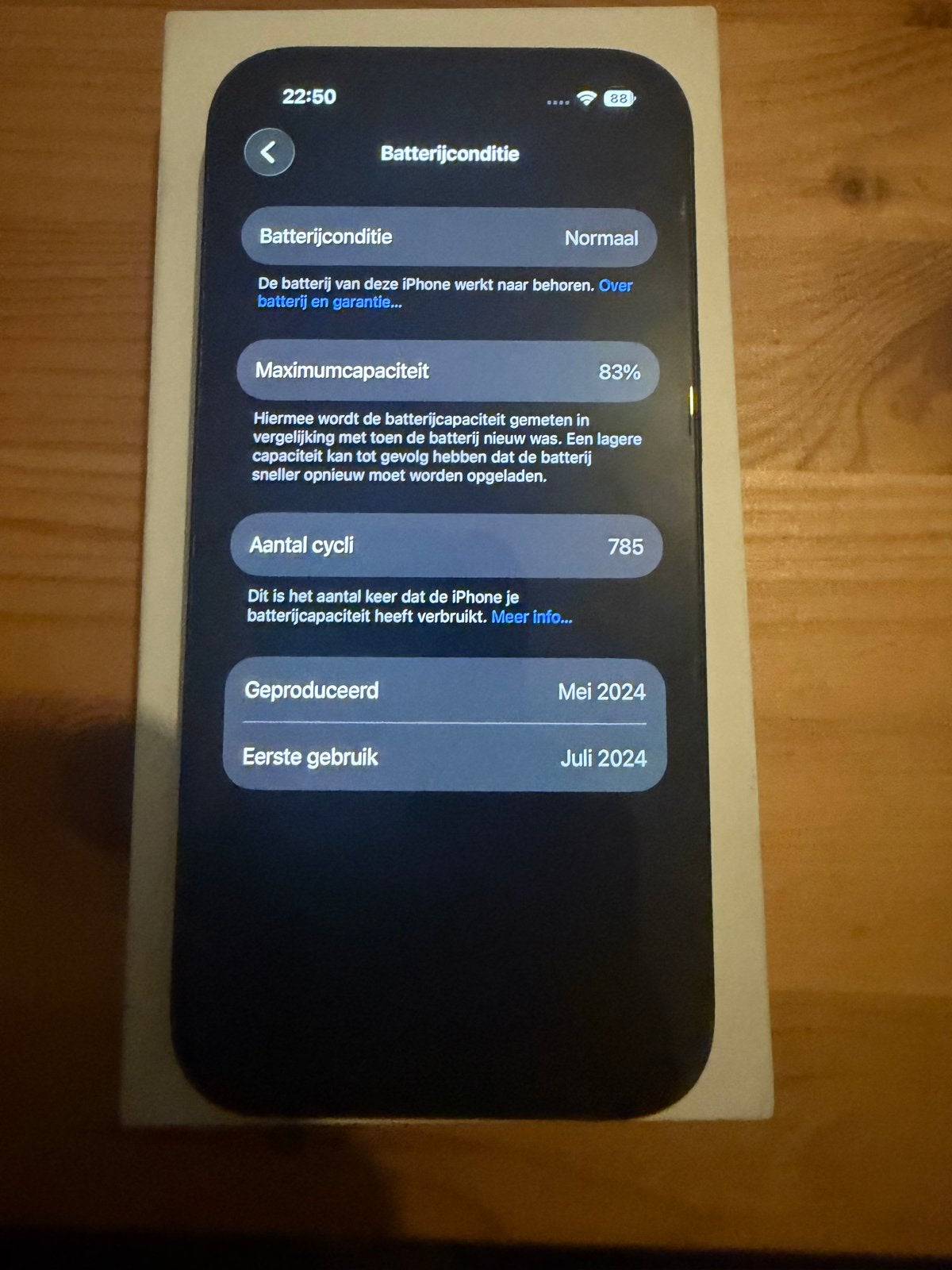 iPhone 15 256GB - Goede staat met originele accessoires