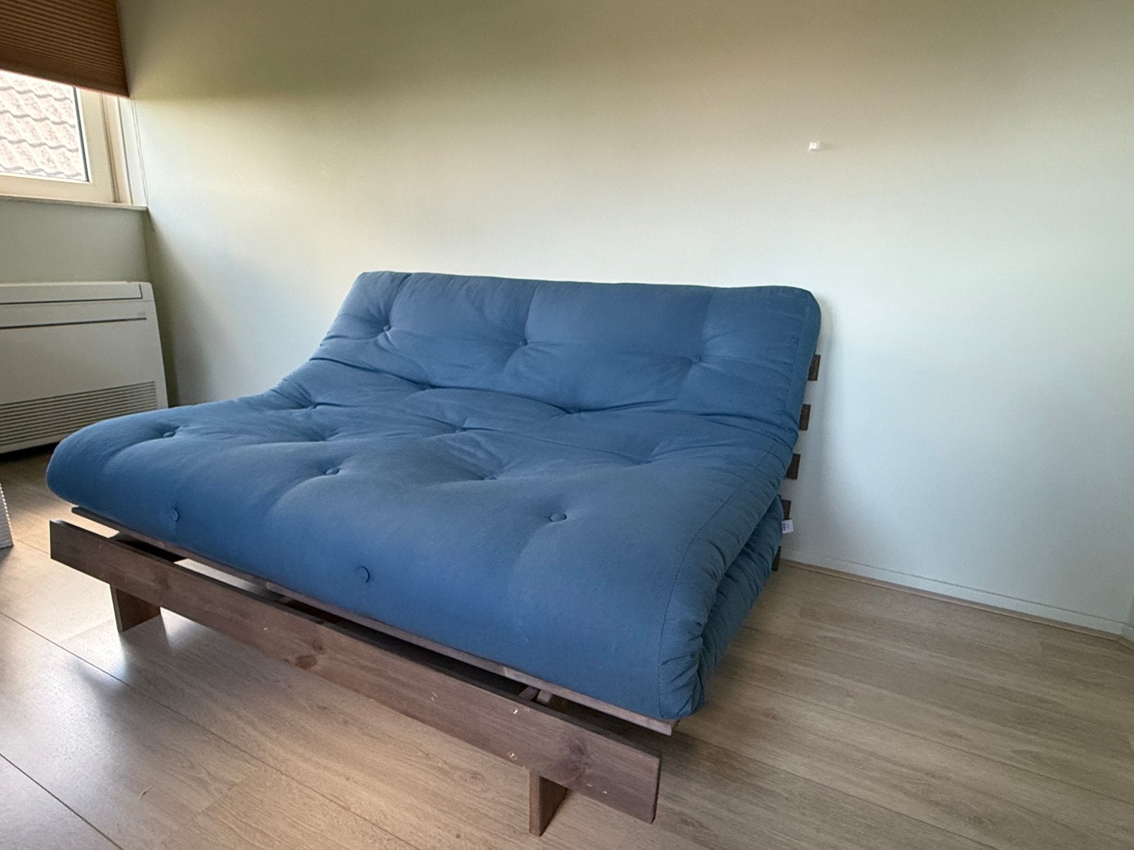 Karup design slaapbank Roots 160 carob bruin, Ophalen, Bruin, Tweepersoons, Zo goed als nieuw