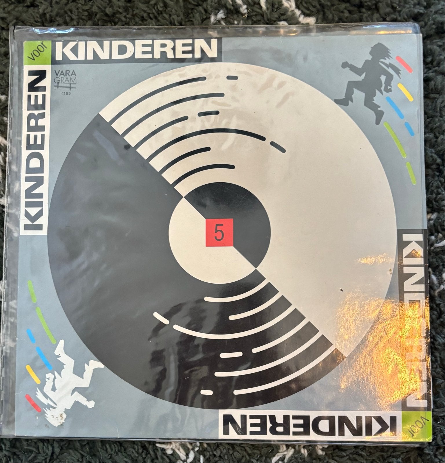 VARAgram Kinderen Voor Kinderen 5 LP - Educatief Luisterboek, LP, Gebruikt, Luisterboek, Ophalen of Verzenden