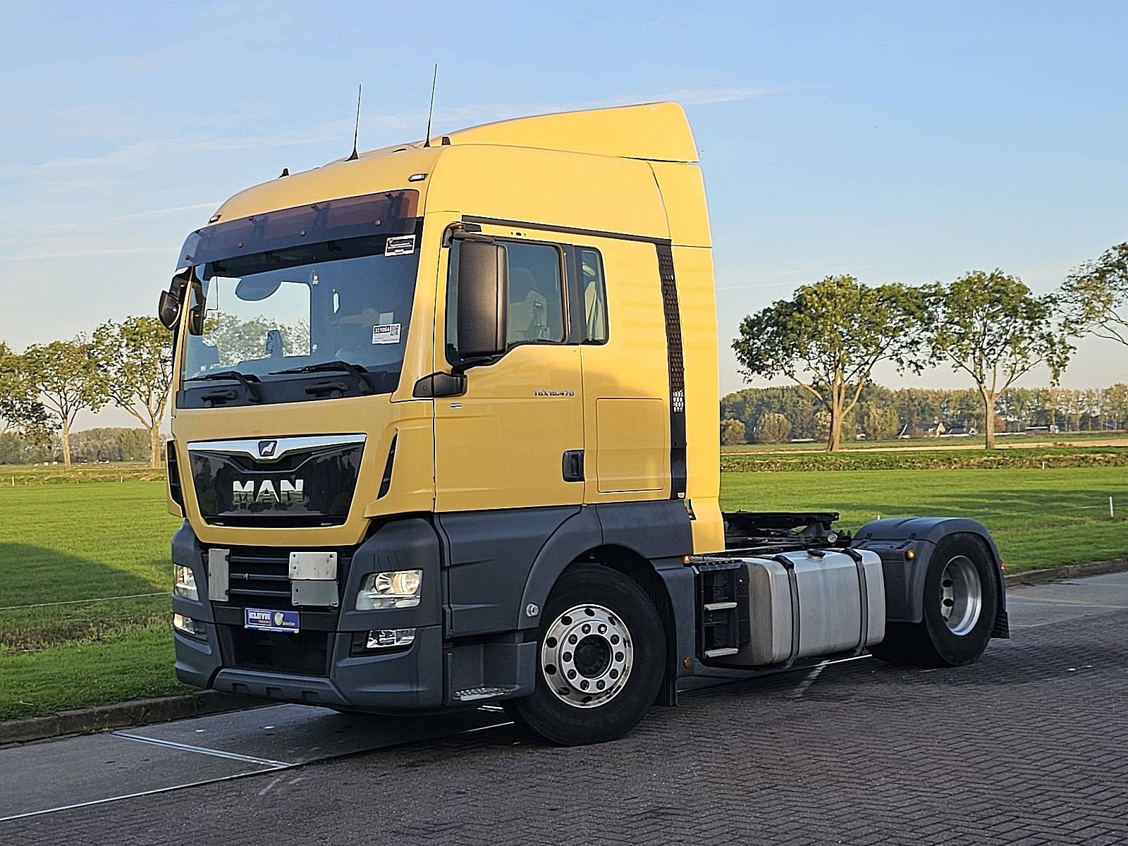 M.A.N. 18.470 TGX, Auto's, Automaat, Euro 6, Geel, Bedrijf