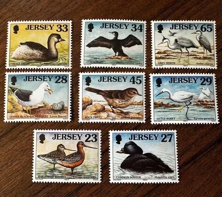 Jersey 1999 Vogels postfris - Complete set, Ophalen of Verzenden, Postfris