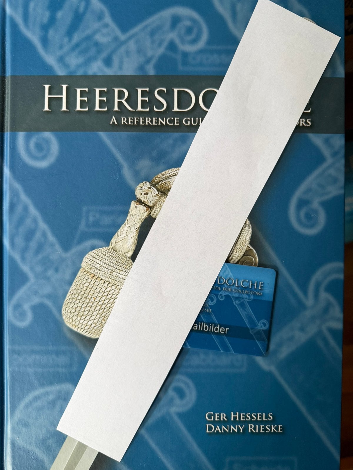 Boek Duitse landmacht dolken Hessels & Rieske, Ophalen of Verzenden, Duitsland, Boek of Tijdschrift
