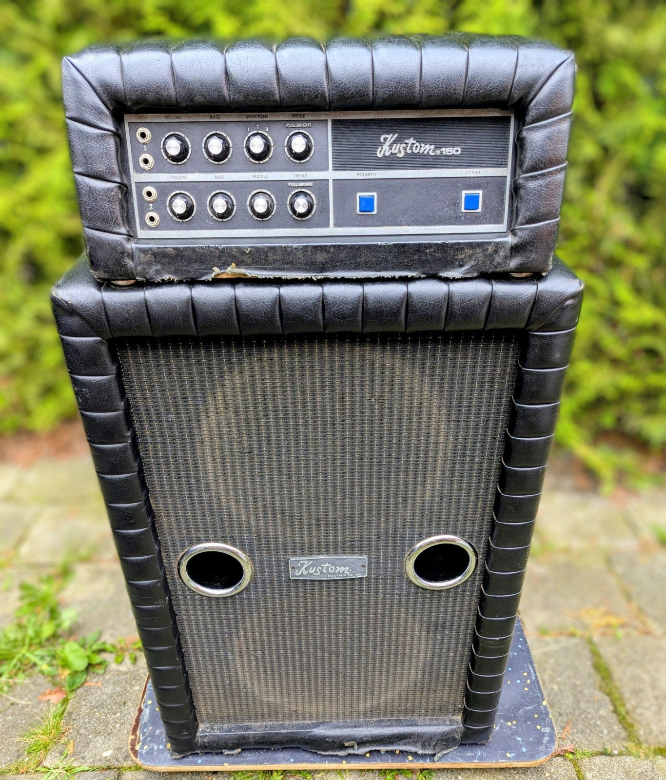 Kustom 150 Bass Stack, Ophalen, Gebruikt, 100 watt of meer