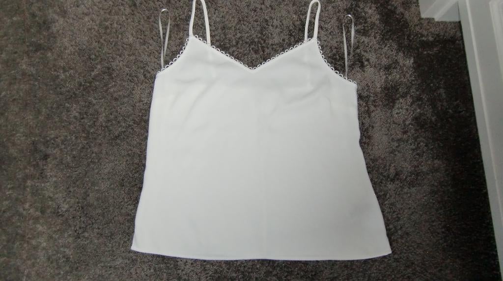 Top  Ted Baker  maat 4 = 42, Kleding | Dames, Tops, Wit, Maat 42/44 (L), Ophalen of Verzenden, Zo goed als nieuw