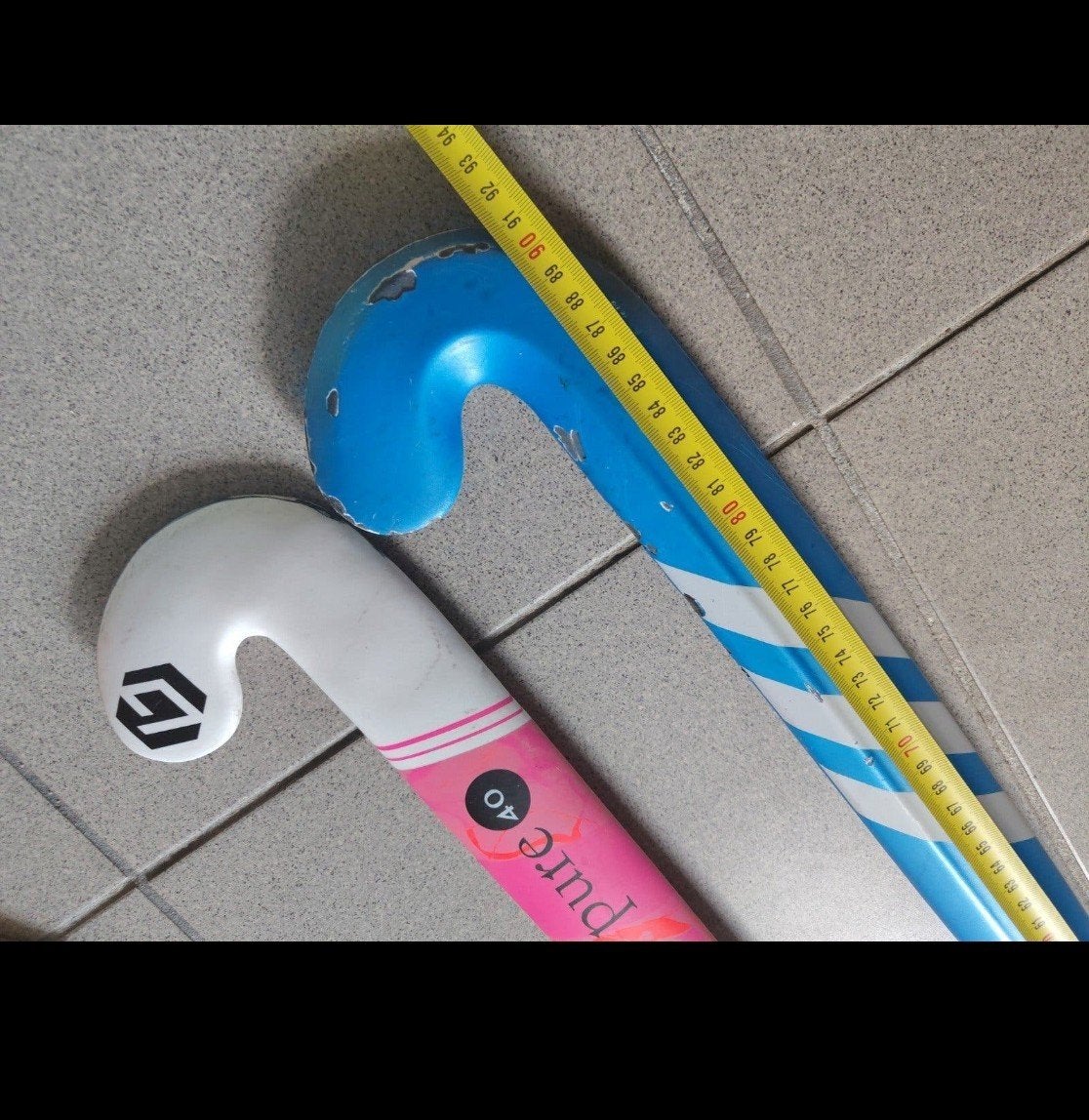 drie hockeysticks €15 ps, Sport en Fitness, Hockey, Ophalen, Gebruikt, Stick