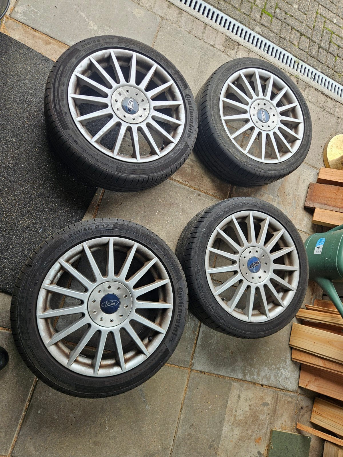 Ford Focus ST170 velgen, Ophalen, Banden en Velgen, 17 inch, Personenwagen