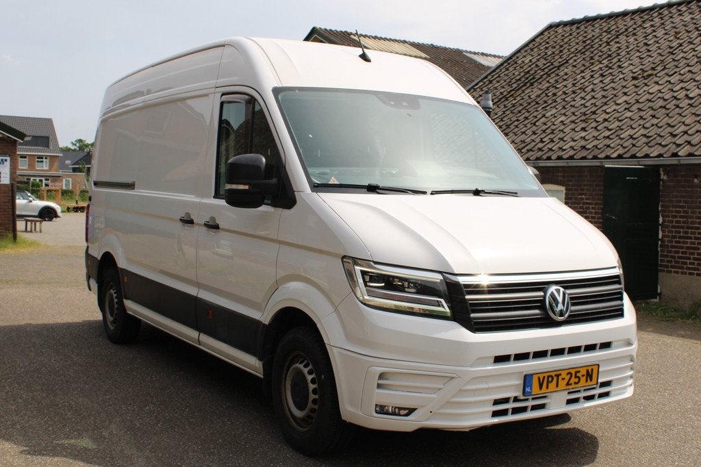Volkswagen Crafter 35 2.0 TDI L3H3 Highline LED XENON CAMERA, Gebruikt, 4 cilinders, Volkswagen, Wit