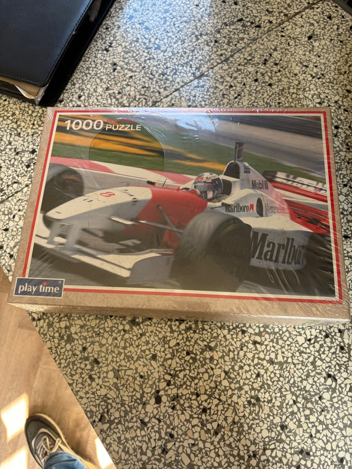 Play Time Formule 1 Puzzel 1000 stukjes, Ophalen of Verzenden, 500 t/m 1500 stukjes, Nieuw, Legpuzzel