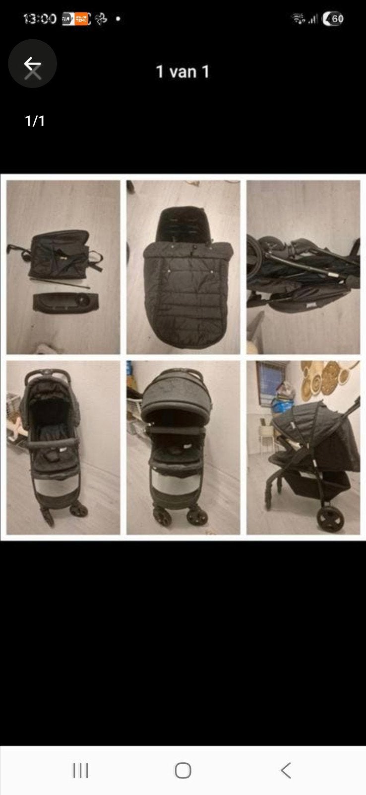 buggy, Kinderen en Baby's, Buggy's, Ophalen of Verzenden, Nieuw, Verstelbare rugleuning