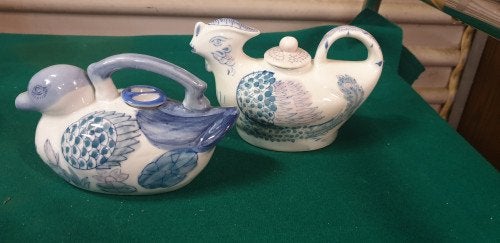 schenkers eend en kip chinees porselein, Ophalen of Verzenden, 'T Olde Gre-j, Info@toldegrej.nl, Endepoelstraat 20f Didam