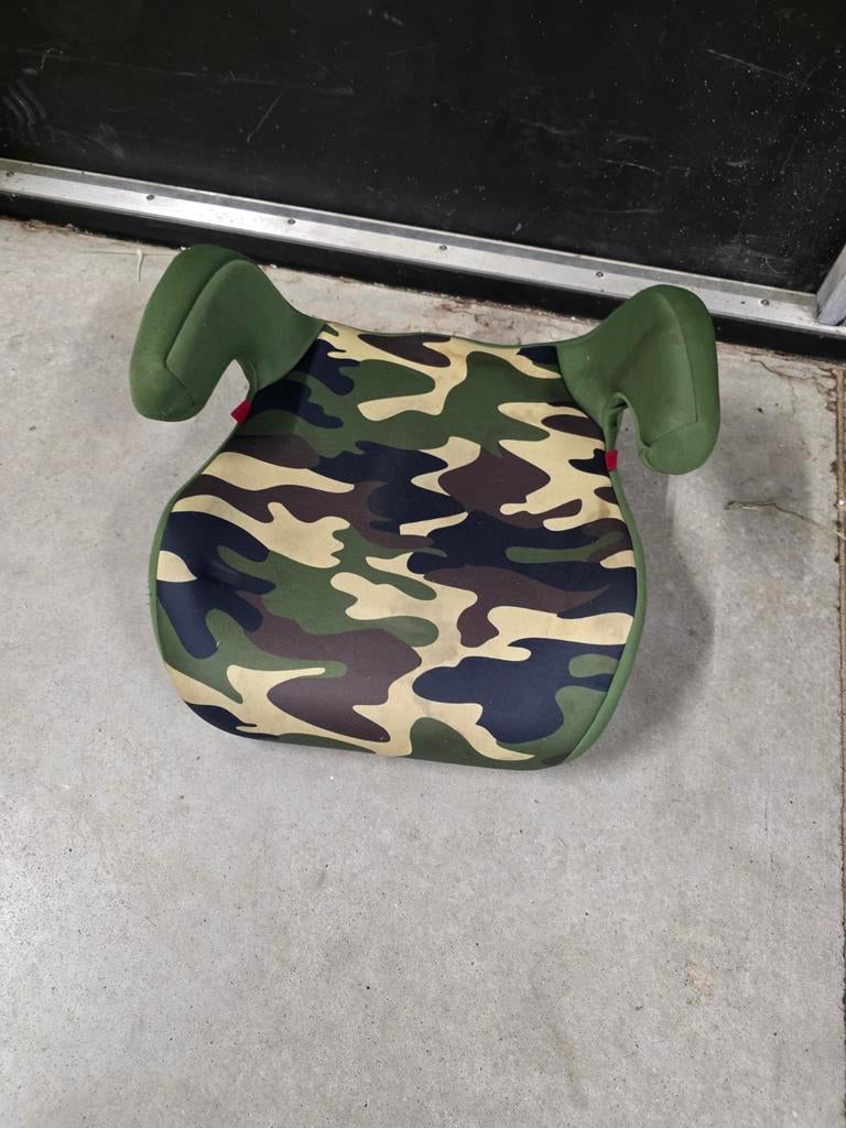 Kinderzitje - Camouflage Patroon, Overige merken, 15 t/m 36 kg, Ophalen of Verzenden, Gebruikt