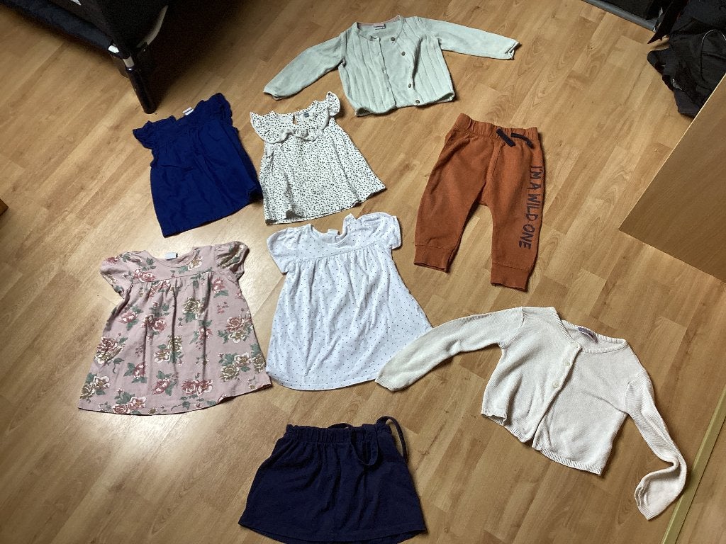 Kleding Maat 80 meisjes, Ophalen, Gebruikt, Meisje, Jurkje of Rokje
