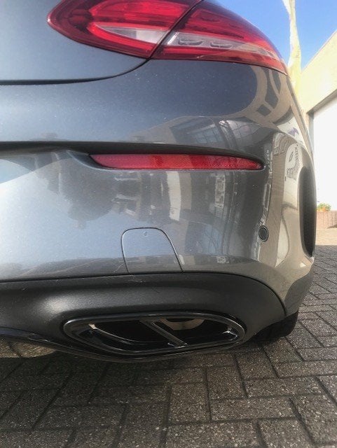 sieruitlaat uitlaten mercedes amg c-klasse a-klasse cla glc, Ophalen of Verzenden, Nieuw