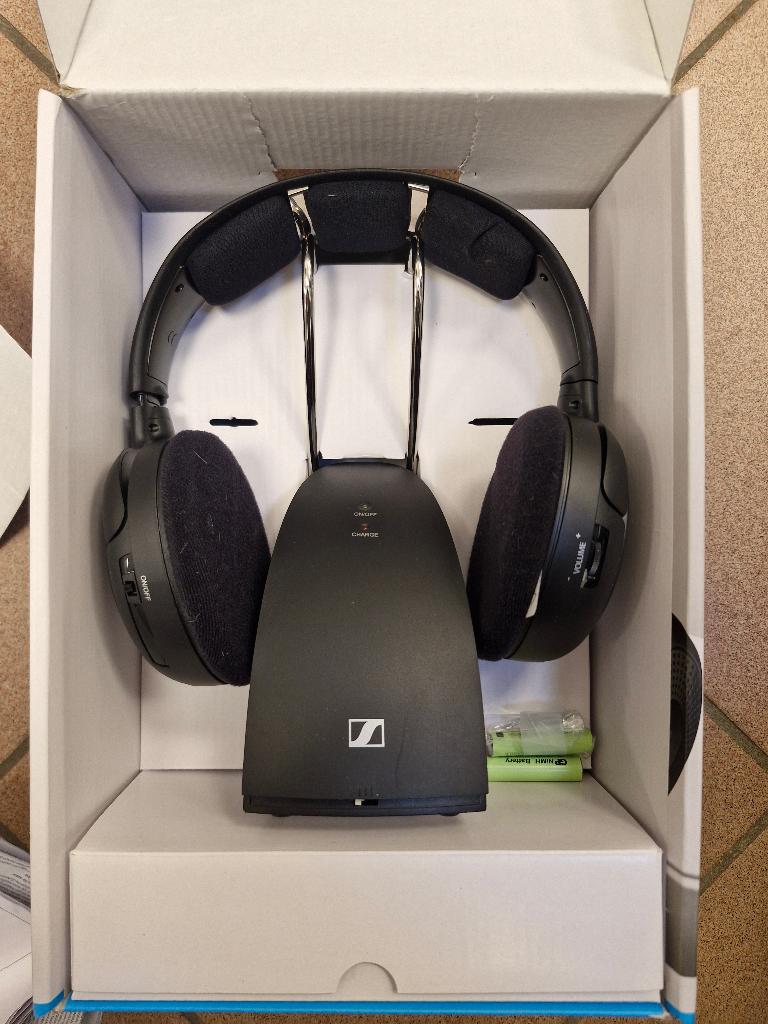 Sennheiser hoofdtelefoon RS120-W, Computers en Software, Headsets, -, -, Ophalen of Verzenden, Draadloos