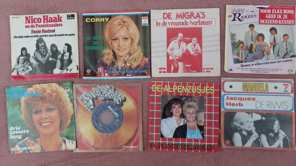 SINGELTJES (POP) JAREN ’60, ‘70 EN ’80, Ophalen, Gebruikt, 7 inch, Pop