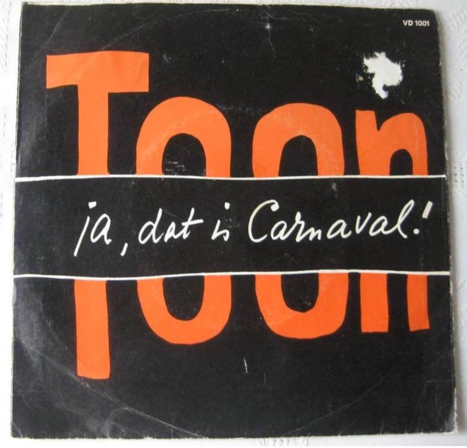 Singeltje Toon Hermans Ja dat is Carnaval, Cd's en Dvd's, Vinyl | Verzamelalbums, Zo goed als nieuw, Nederlandstalig, Overige formaten