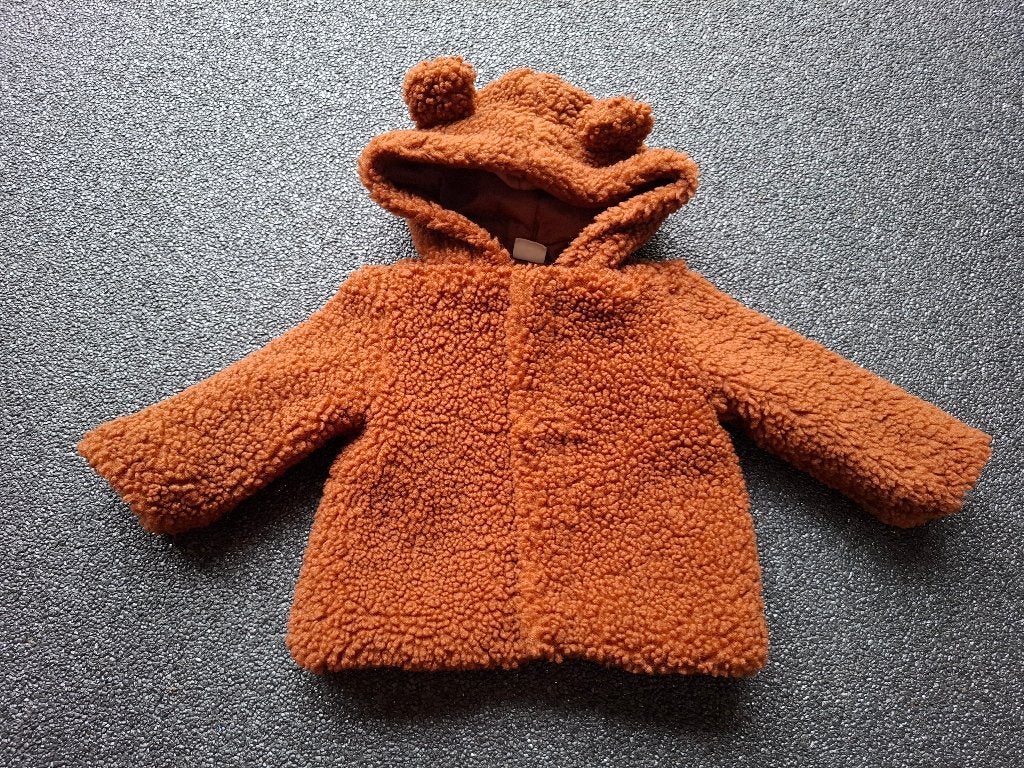 teddy baby jas, Jongetje of Meisje, Ophalen of Verzenden, Zo goed als nieuw, Jasje