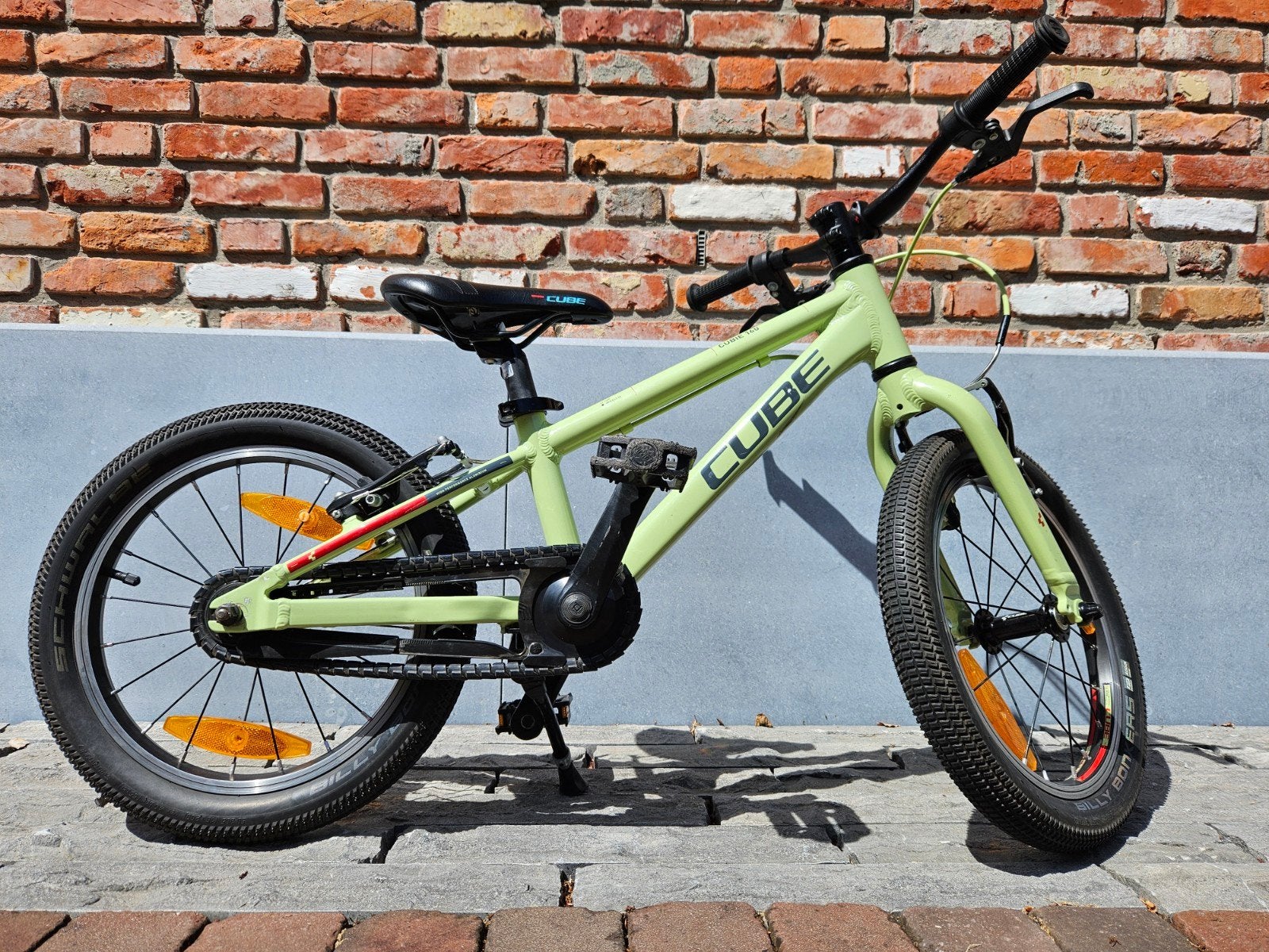 Cube cubie 160 lichtgewicht aluminium kinderfiets, Ophalen, 16 tot 20 inch, Velgrem, Zo goed als nieuw