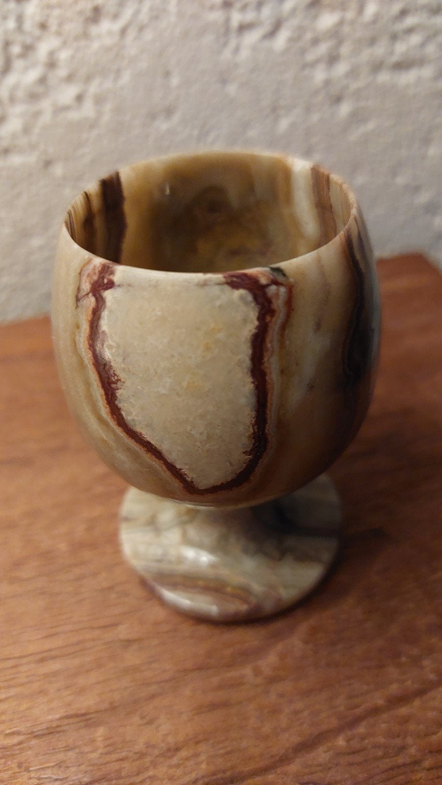 Borrelglasje van onyx, Antiek en Kunst, Ophalen of Verzenden