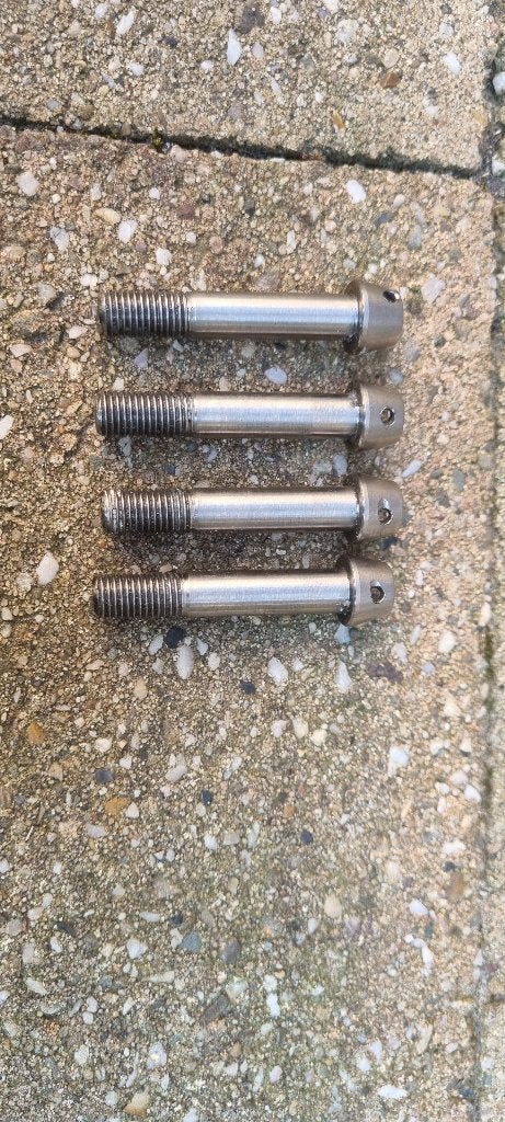 Titanium remklauwbouten Ducati Streetfighter V4S Panigale, Ophalen of Verzenden